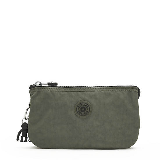 Bolsas Kipling Creativity Large Pouch Verdes | MX 2087JP